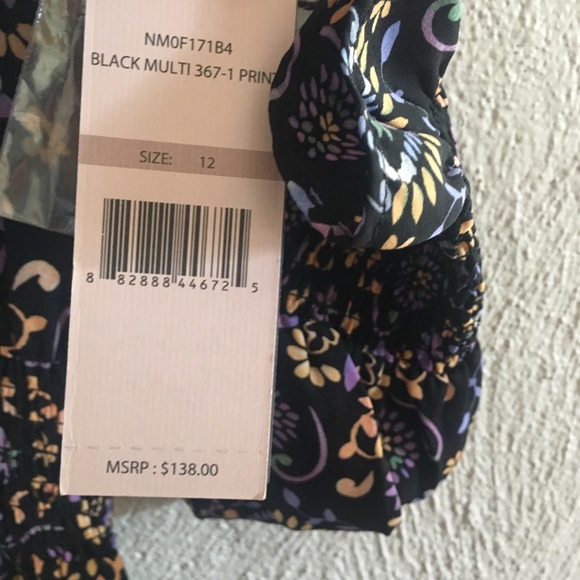 Nanette Nanette Lepore Smock Neck Long Sleeve Midi Dress NWT - Picture 8 of 15